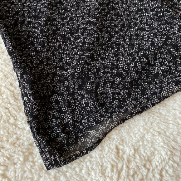 LOFT Petite flutter sleeve blouse - Picture 3 of 7